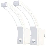 Lunartec Haustür-Beleuchtung: 2er-Set LED-Außenwandleuchte, PIR-Sensor, 1.100 lm, 15 W, IP65,...