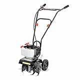 FUXTEC Ackerfräse FX-AF152 – Motorhacke, Bodenfräse mit 2 Takt Motor und 23 cm Breite, einem...