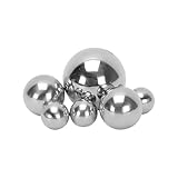 ACAREY Schwimmende Teichdeko Miniteich Deko, 6 Silber Kugeln für Terrassenteich Garten Balkon...