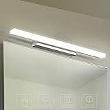 Yafido LED Spiegelleuchte Badleuchte Badlampe Spiegellampe 40CM Neutralweiß Wandleuchte badezimmer...