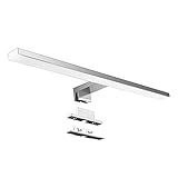 Aourow LED Spiegelleuchte Bad Spiegel Lampe 10W 820lm 40cm Neutralweiß 4000K,3 in 1 Spiegellampe...