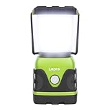 Lepro LED Campinglampe Batteriebetrieben, Ultra Hell 1500 Lumen, 4 Modi & Dimmbar Camping licht,...