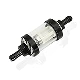 8MM Benzinfilter Motorrad,Ersatz Motorrad Kraftstofffilter Kraftstofffilter Benzinfilter Aluminium...