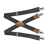 NPXUAMTJ Modische Elastische Herren Hosenträger Mit X Clip Für Einen Stilvollen Look Und...