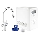 GROHE 31251002 Blue Professional Küchenarmatur Starter Kit, Starlight Chrome