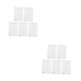 BESTonZON 2 Sätze Teiliges Golfs Scorekarten Beschichtete Papier Scorecards Für Präzise...