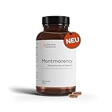 Montmorency Sauerkirschen Kapseln | 67.500 mg (50:1 Extrakt) pro Tagesdosis | 180 vegane Kapseln, 3...