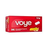 Voye Citrus 4mg | Nikotinkaugummi | Nicotin | Unterstützt die Raucherentwöhnung | Rauchen...