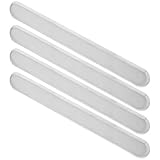 SHINEOFI 4 Stück Edelstahl Blindwegfliesen mit Rutschfester Oberfläche Taktile Gehwegplatten für...