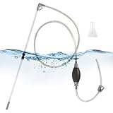 Aquarium Reiniger 3 in 1 Aquarium Wasserwechsler Kiesreiniger für Aquarien mit Einstellbarer...