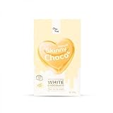CleanFoods AlmostSkinny Choco White Chocolate 100g Tafel I Weiße Schokolade mit Glucomannan I 100%...