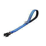 PetBonus Robuste Kurze Hundeleine 45cm, Nylon Kurzführer mit Schnellverschluss, gepolstertem Griff,...
