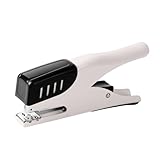 Klammerhefter – 25 Blatt Tragbarer Papiertacker | Robuster ergonomischer Handtacker für Stoff,...