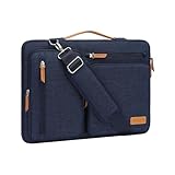 MOSISO 360 Schütz Laptoptasche 15 Zoll, 15 Zoll Umhängetasche Kompatibel mit MacBook Air 15 M4 M3...