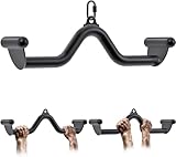 SELEWARE 50.8 cm Multi-Grip Latzugstange – langlebiger legierter Stahl, ergonomischer Griff,...