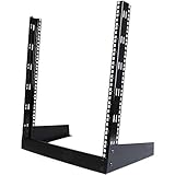 StarTech.com 12U Desktop Rack - 12U-Rack - Audio-Video-Rack - Computer-Rack - Open Rack - Rack 19...