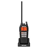 Retevis RM15 VHF Seefunkgerät, Marine Walkie Talkie IP68, 2000 mAh Akku, Schwimmend, Vibration, 88...