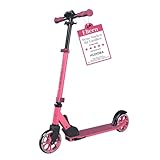 HUDORA Scooter Up 145 Junior - Hochwertiger & sicherer Kinder Roller ab 3 Jahre - Zusammenklappbarer...