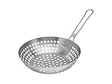 Grillwok mit klappbarem Griff ø277x68mm