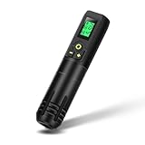 ATOMUS Schwarz Wireless Tattoo Maschine Wireless Tattoo Pen 1300mah Rotary Tattoo Batterie Stift...