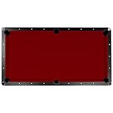Championship Saturn II Billardtuch Billardtisch Filz-2,1m, burgunderfarben, 7'