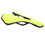 WANGBINGXING Fahrrad Sattel Fahrradsattel MTB Mountain Road Bike Sitz PU Leder Gel gefüllt...