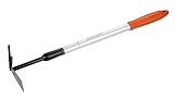 BLACK+DECKER Kultivator - Gartenharke und Hacke - Längenverstellbar 66-101CM - Kultivieren und...