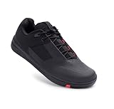 Crankbrothers Stamp Lace Fahrradschuhe, Schwarz/Rot, 43.5 EU