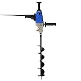 Erdbohrer Elektrischer Erdlochbohrer Professional Handerdbohrer Turboplanter, 1,9 kW Gartenbohrer...
