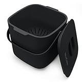 YourCasa Biomülleimer Küche - 4L Komposteimer für alltäglichen Biomüll Behälter -...