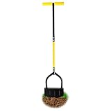 Eyoulife Kantenstecher Rasen 106 cm mit Weich T Griff, Halbmond Rasenkantenschneider V Förmiges...