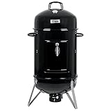 BBQ-Toro Räuchertonne Oak Ø 47 cm | Grilltonne, Räucherofen Holz, Smokertonne, 4in1 Grillfass,...