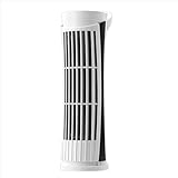 Kleiner Turmventilator | Miini Turmventilator mit 90-Grad-Oszillation | Leiser Kühler Ventilator...