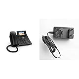 Snom D335 IP Telefon, SIP Tischtelefon, 2,7' hochauflösendes Farbdisplay, 12 SIP-Identitäten, 8...