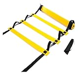 SUBLXPoten Koordinationsleiter Beweglichkeitsleiter, Nylongurte, Fußball,...