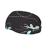 GeRRiT Cartoon-Hummel-Sport-Stirnband für Damen und Herren, feuchtigkeitsableitend, rutschfest,...