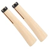 ibasenice 2 Stück Ersatzgriffe aus Robustem Holz 180mm Glatte Beilgriffe für Outdoor Garten...