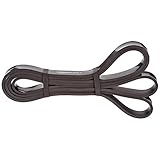 Amazon Basics Fitnessband, Widerstandsband, 1,9 cm (14 - 27 kg), Schwarz