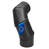 raik Rauchrohrbogen/Ofenrohrbogen Multibogen mit Tür 4-teilig 0-90° drehbar 150 mm Durchmesser 2...