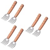 Garneck 6 Stück Fleischteiler Grill Fleischkrallen Hühnerfleisch Klauen Grill Klauen Rindfleisch...