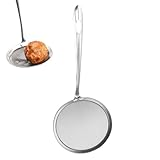 Feinmaschiger Stahlsieb, Küchenfilter, bequemer Griff, Größe S, M, L, ultradünn, mit...