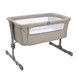 Chicco Next2Me Essential Neugeborenen Beistellbett, Nachhaltig, Kompatibel mit verschiedenen Betten,...