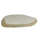 Flussstein Trittstein Gehwegplatte Steinplatte Naturstein Trittplatte Unikat aus Serie ca 40 cm