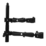 Akozon Motorrad-Doppelklemmen-Kamera-Halterungs-Set, Passend für One X5 X4 X3 X2 RS, Teleskopisch,...