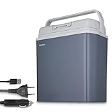 MEDION mobile elektrische Kühlbox 2in1 Kühlen und Wärmen (24 Liter, Thermo-elektrisch, Mini...