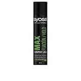 Syoss Max Fixacion Haarspray für Damen, hohe Widerstandsfähigkeit, 300 ml