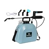 Nlrlo Elektrischer Hochdrucksprüher und elektrischer Wasserdrucksprüher, einziehbarer...