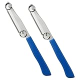 2 Stücks Schnellschneidemesser 3 in 1 Multifunktionsschneider zum Zerkleinern und Schälen Von Obst...
