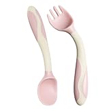 Babylöffel Set | Flexibler Lernlöffel | Kinderbesteck Baby | Ergonomisch 14,5x3 Cm 30 G Aus PP,...