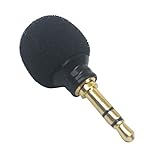 Toyvian Aufnahme mikrofon Handy mikrofon minimikrophon minimikrofon Mini Microphone Metal Microphone...